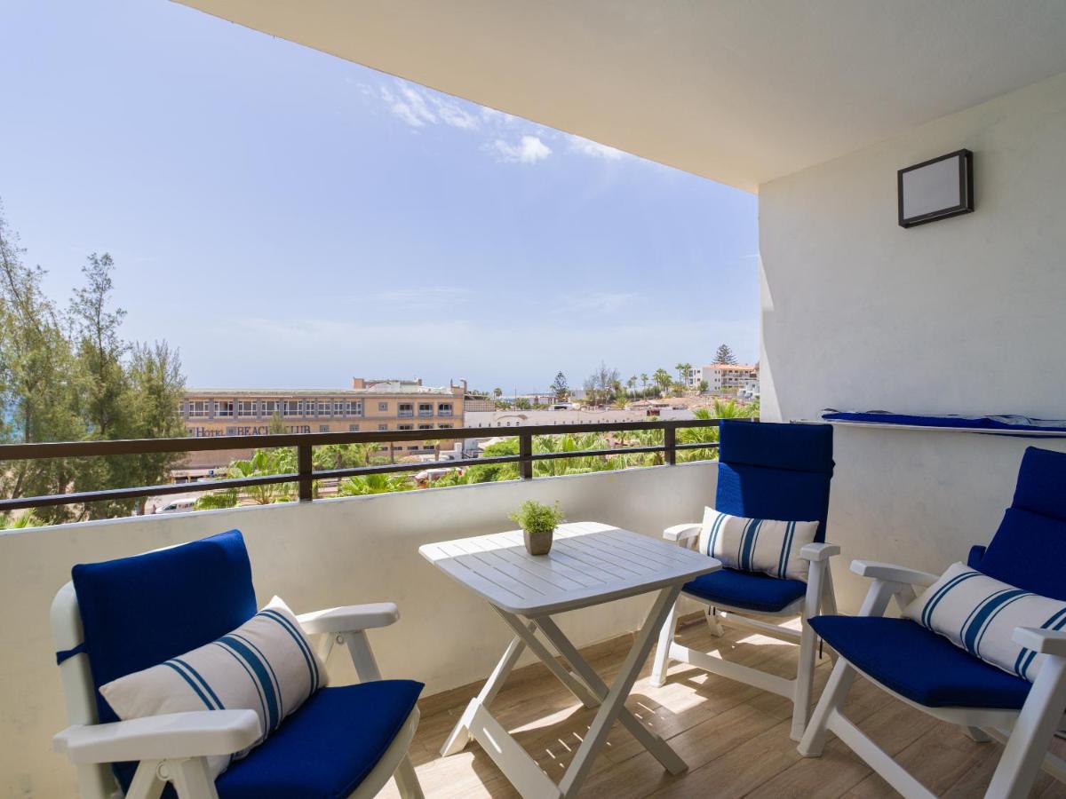 Precioso Apartamento En 1ª Linea De Mar San Agustín Buitenkant foto