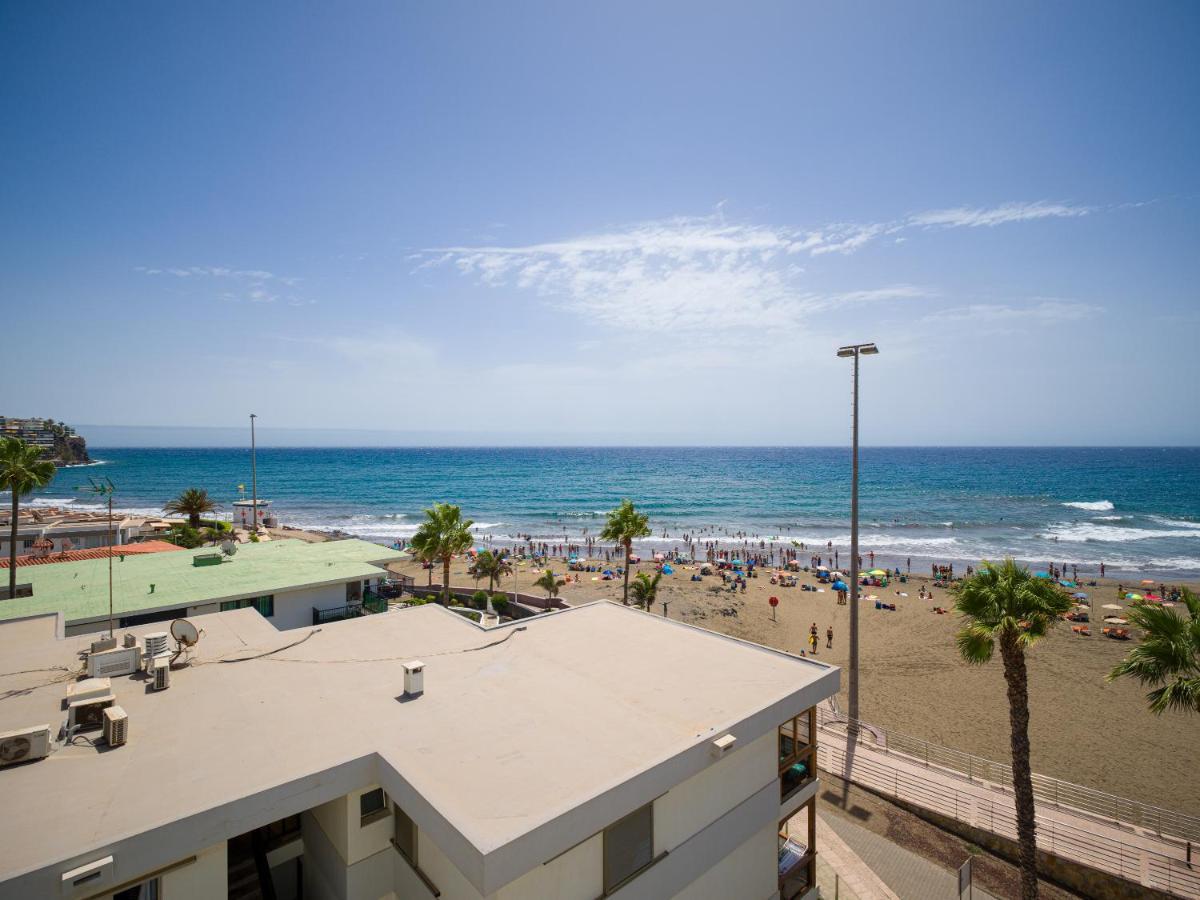 Precioso Apartamento En 1ª Linea De Mar San Agustín Buitenkant foto