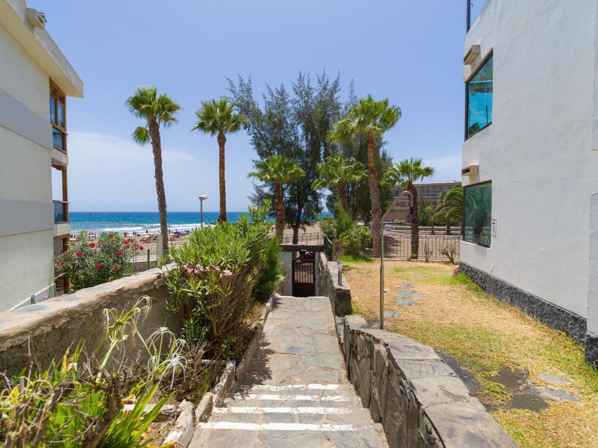 Precioso Apartamento En 1ª Linea De Mar San Agustín Buitenkant foto