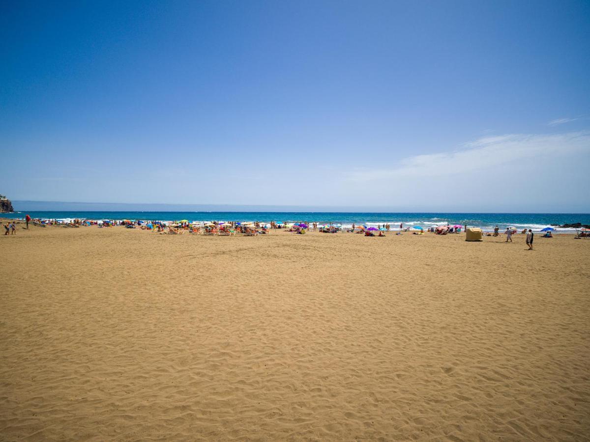 Precioso Apartamento En 1ª Linea De Mar San Agustín Buitenkant foto
